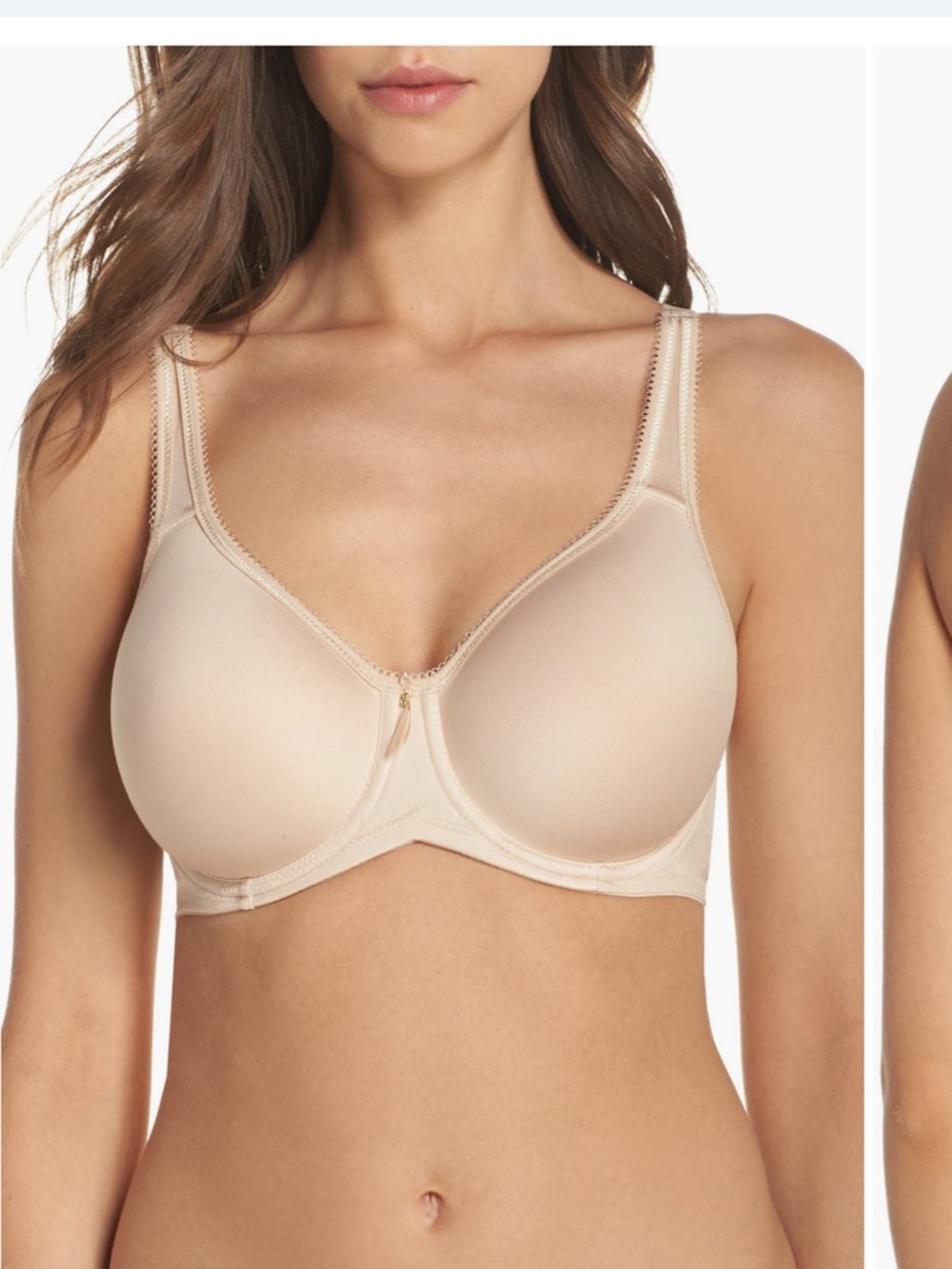 NWT Wacoal Basic Beauty Spacer Underwire T Shirt Bra